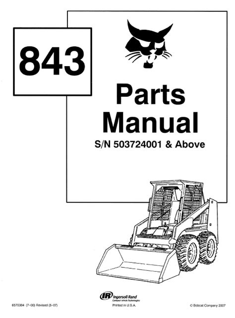 bobcat skid steer modle 843 parts|bobcat 843 parts manual free.